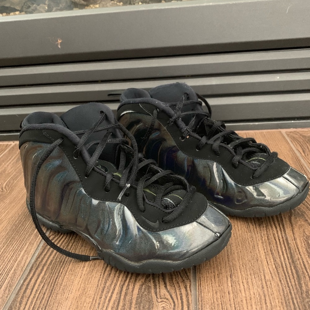 Nike Little Posite One GS Legion Green/Black 2Y